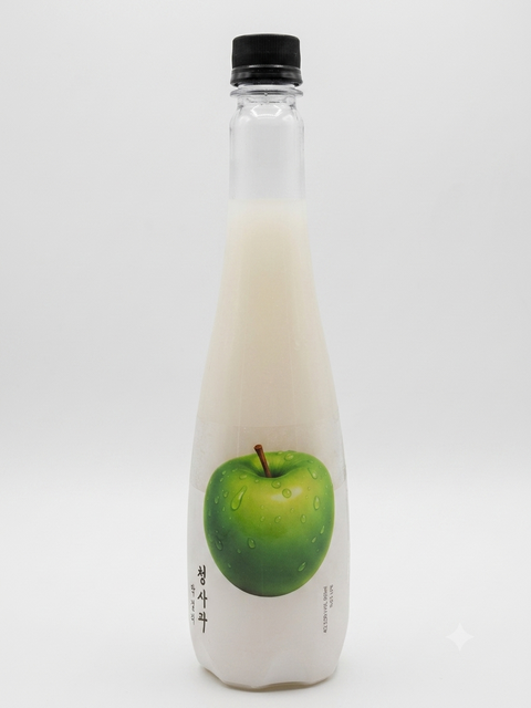 Green Apple Makgeolli | Korean Fruit Rice Wine